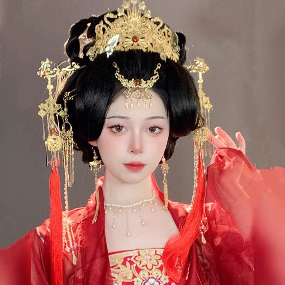 Hanbok Hair Pin - Original Chinese Hair Crown Hanfu Wedding