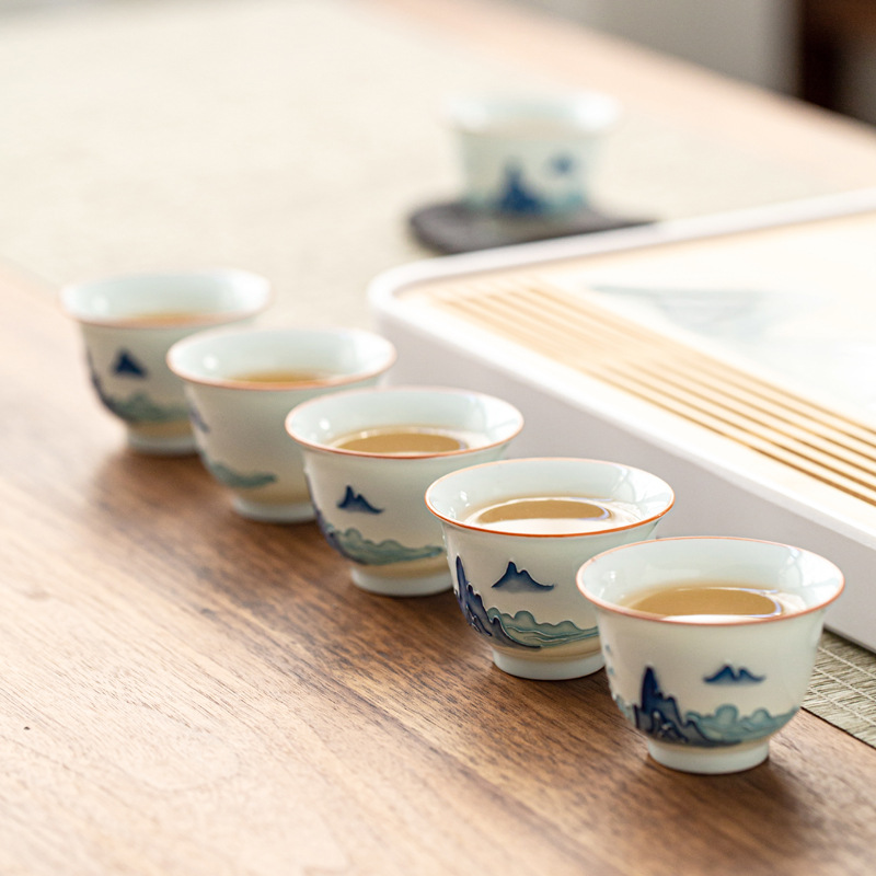 Tay Kung Fu Trà Hộ Gia Đình Đơ - đánh giá và giá Celadon Ceramic Cup