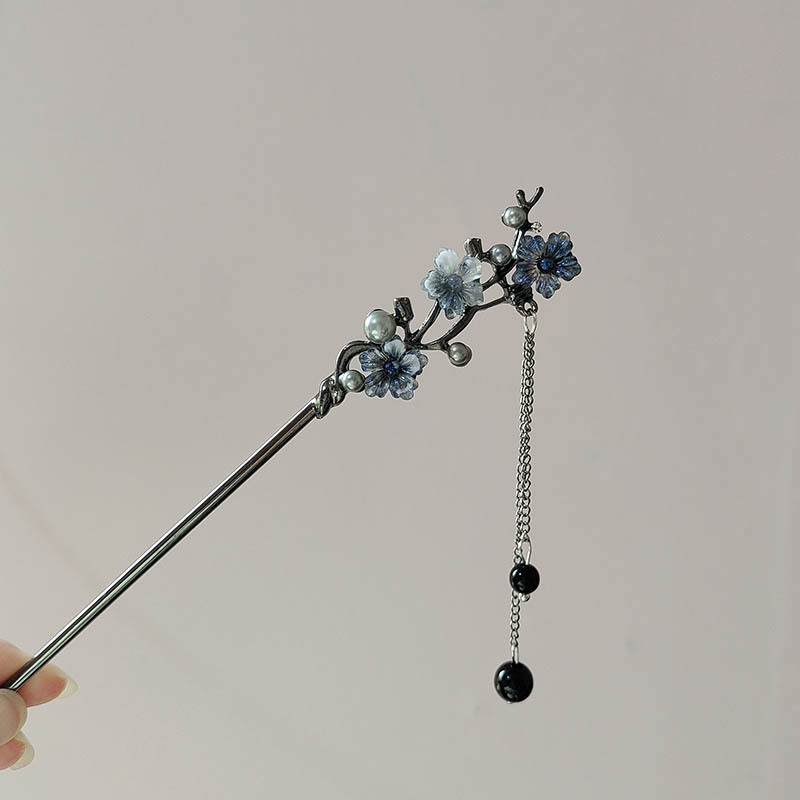 Ink Flower Tassel Hair Stick F - đánh giá và giá Hanbok Hair Pin