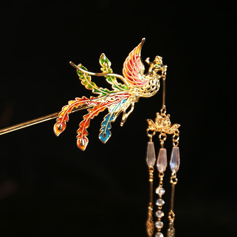 New Chinese style Phoenix Drag - đánh giá và giá Hanbok Hair Pin