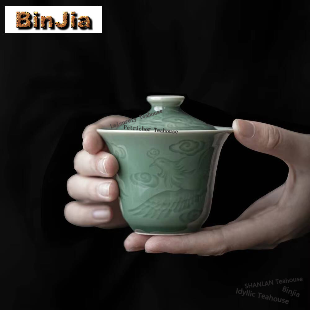 100ml Antique Celadon Hand Gra - đánh giá và giá Celadon Ceramic Cup