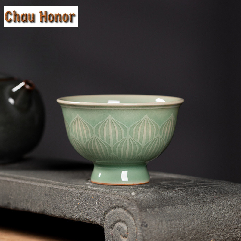100ml Handmade Longquan Celado - đánh giá và giá Celadon Ceramic Cup
