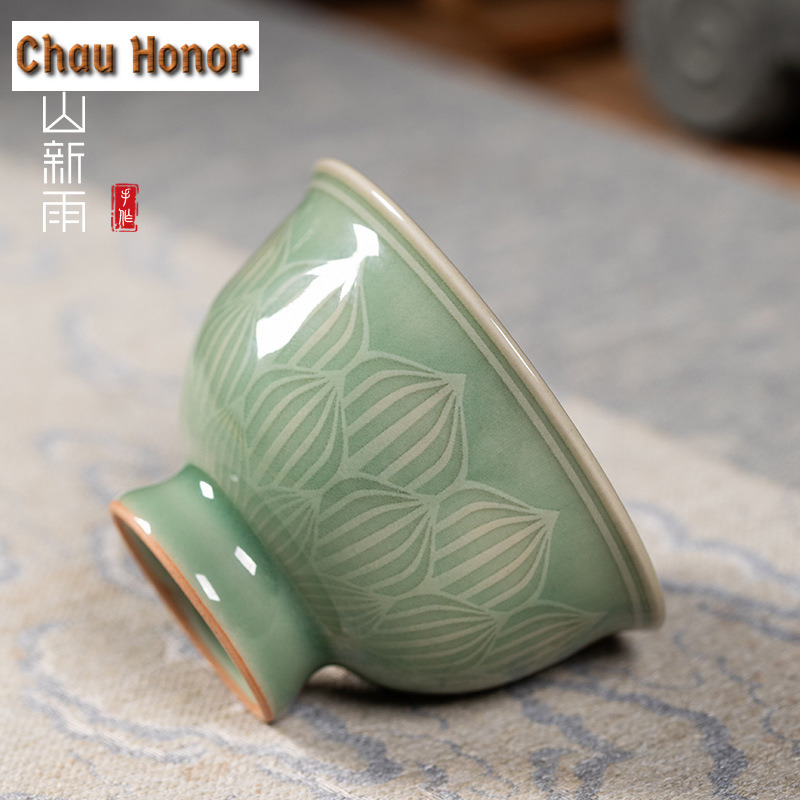 100ml Handmade Longquan Celado - đánh giá và giá Celadon Ceramic Cup