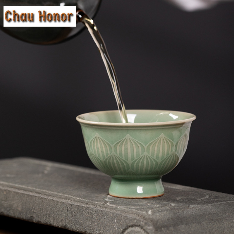 100ml Handmade Longquan Celado - đánh giá và giá Celadon Ceramic Cup
