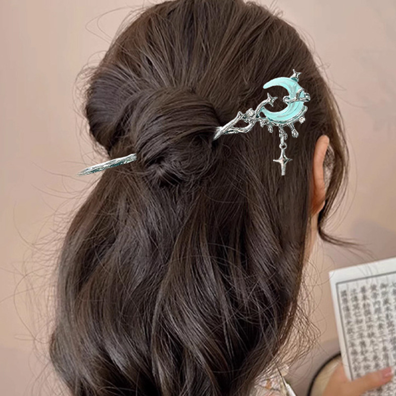 Moon Star Hairpins for Women B - đánh giá và giá Hanbok Hair Pin