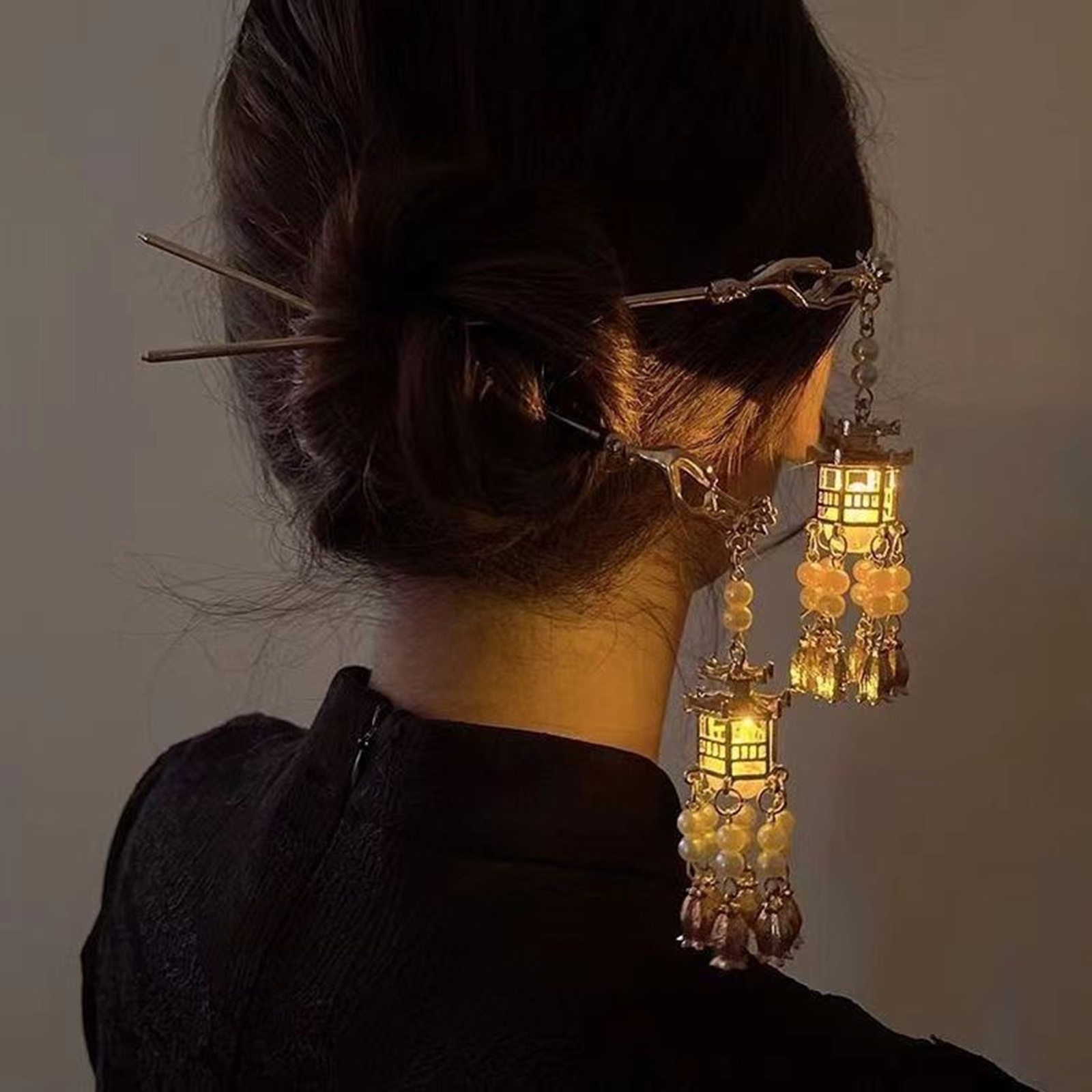 Ancient Latern Metal Hair Stic - đánh giá và giá Hanbok Hair Pin