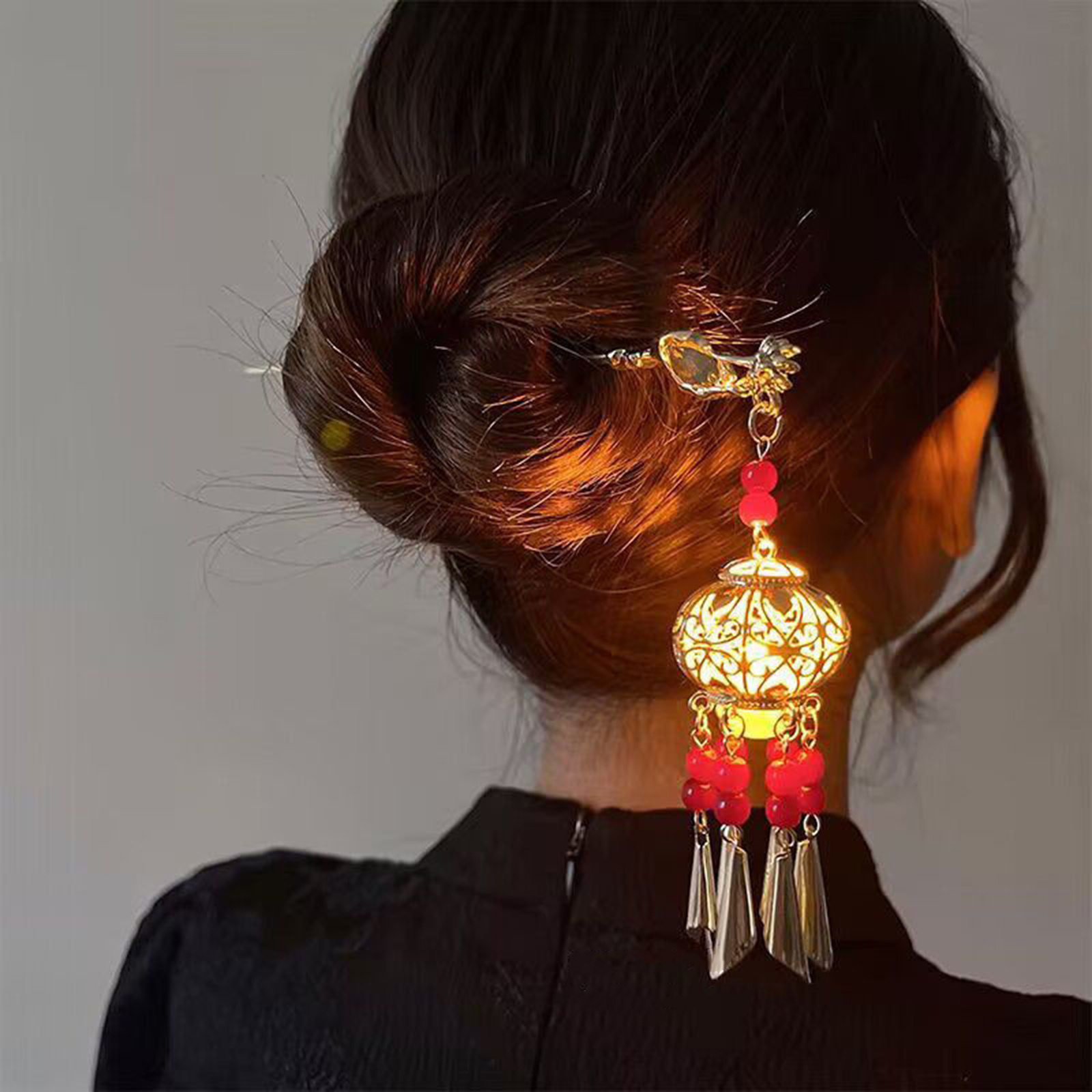 Ancient Latern Metal Hair Stic - đánh giá và giá Hanbok Hair Pin