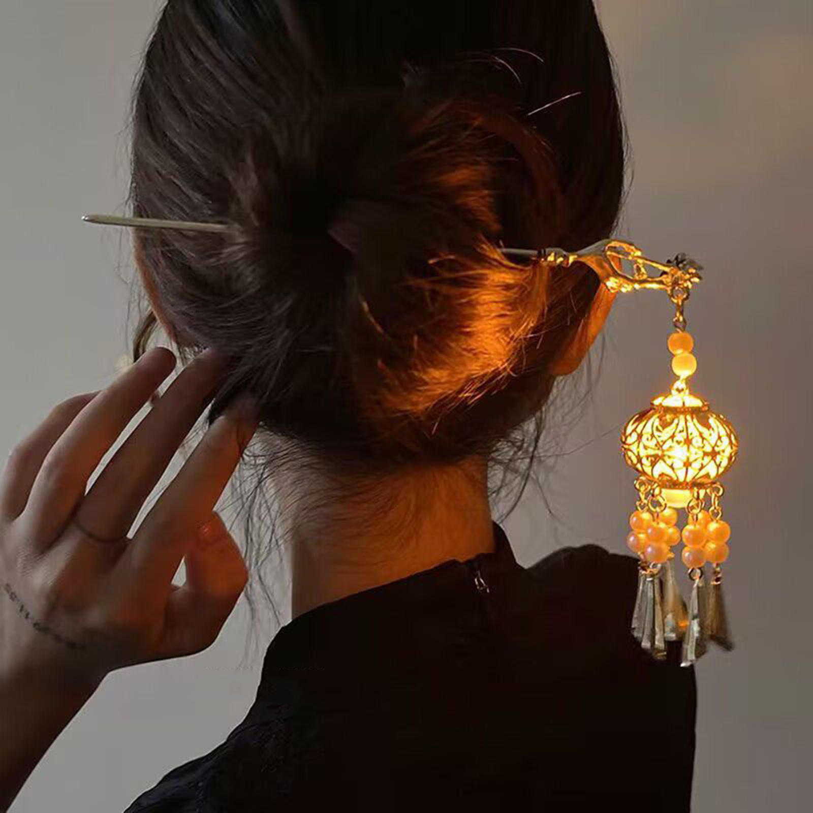 Ancient Latern Metal Hair Stic - đánh giá và giá Hanbok Hair Pin