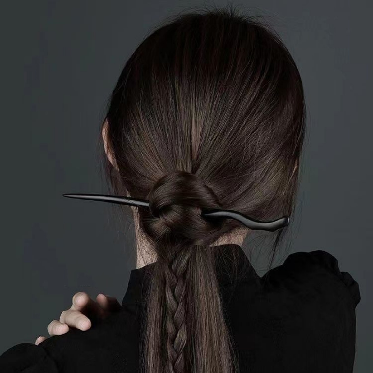 Simple Wooden Hairpin For Wome - đánh giá và giá Hanbok Hair Pin