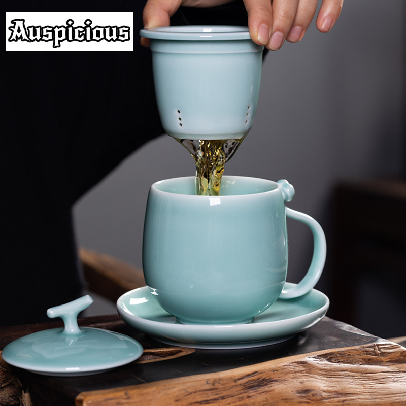 400ml Azure Longquan Celadon F - đánh giá và giá Celadon Ceramic Cup