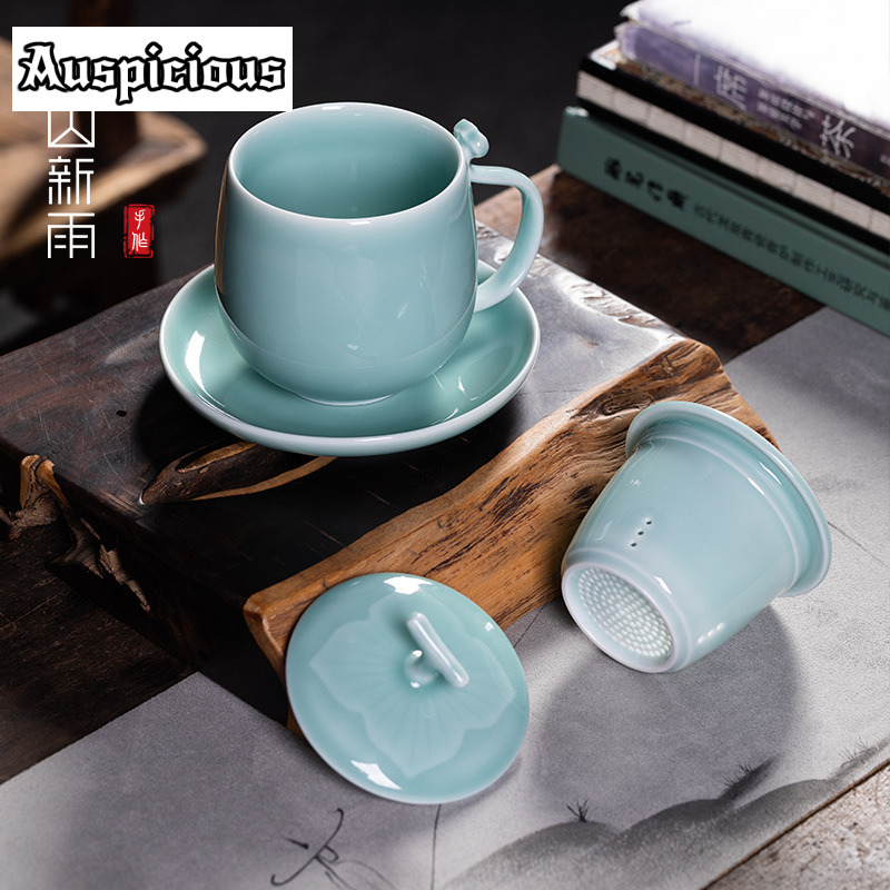 400ml Azure Longquan Celadon F - đánh giá và giá Celadon Ceramic Cup