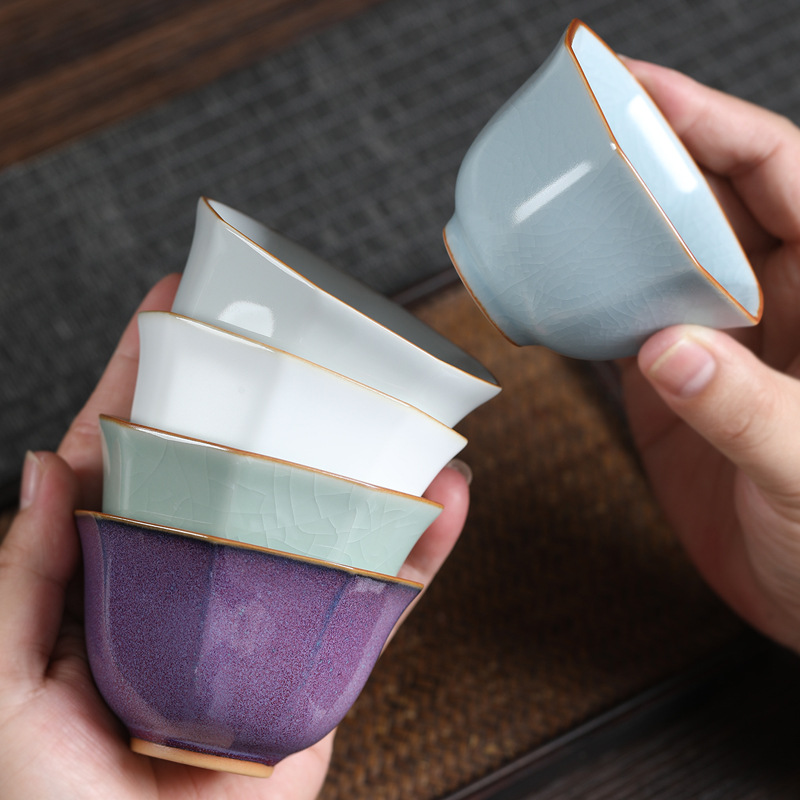 Five Famous Kilns 5 Cups Tea S - đánh giá và giá Celadon Ceramic Cup