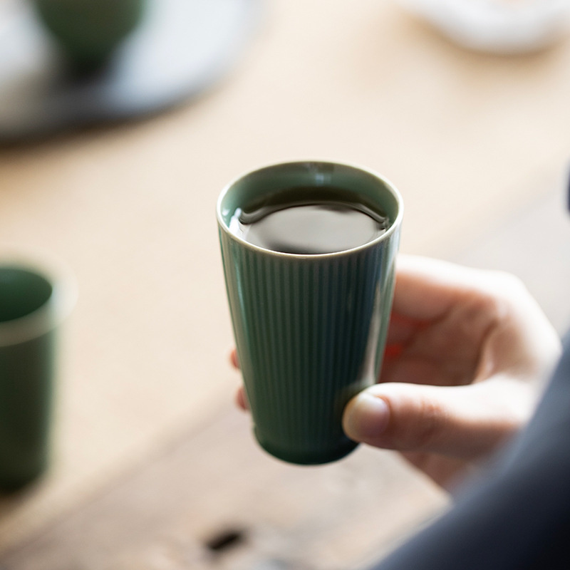 90ML Nhạc Lò Nung Men Ngọc Trà - đánh giá và giá Celadon Ceramic Cup
