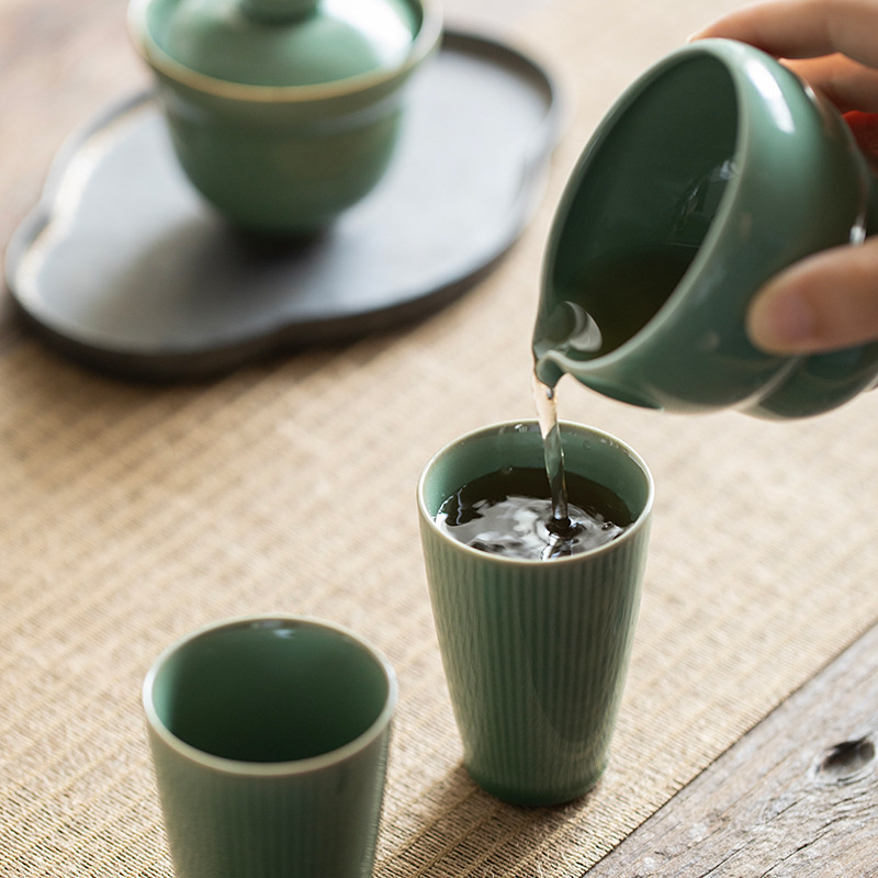 90ML Nhạc Lò Nung Men Ngọc Trà - đánh giá và giá Celadon Ceramic Cup