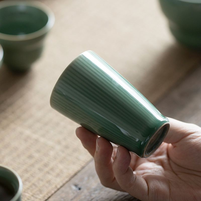 90ML Nhạc Lò Nung Men Ngọc Trà - đánh giá và giá Celadon Ceramic Cup