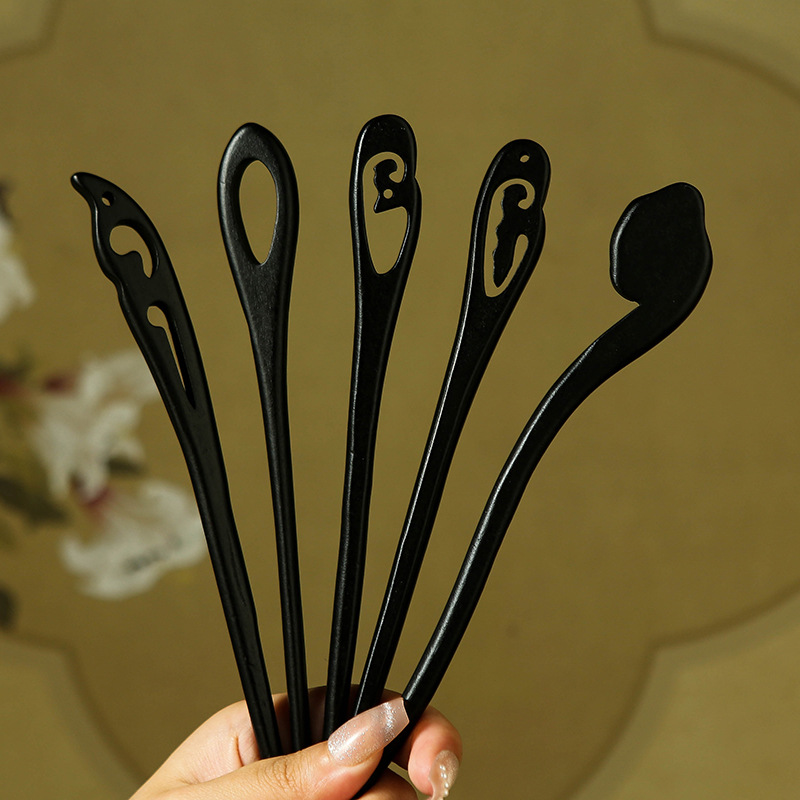 Antique Style Imitation Ebony  - đánh giá và giá Hanbok Hair Pin