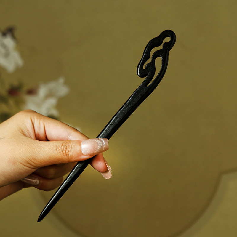Antique Style Imitation Ebony  - đánh giá và giá Hanbok Hair Pin