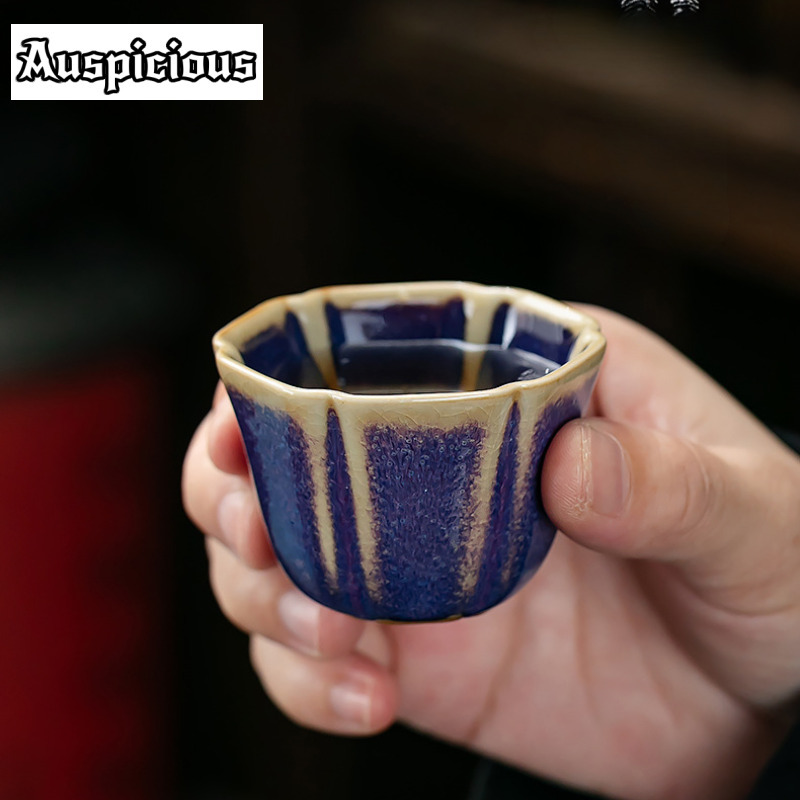 Jun Kiln Celadon Hand-grasp Po - đánh giá và giá Celadon Ceramic Cup