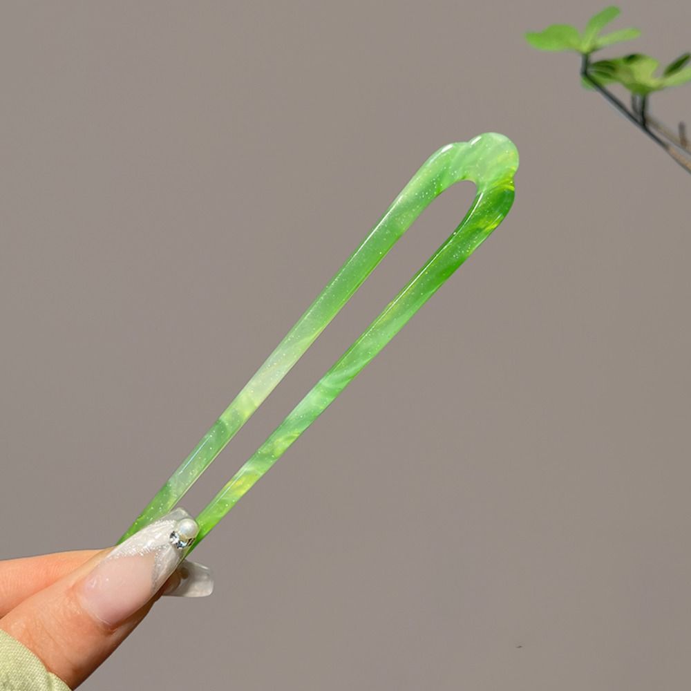 Acetic Acid U Shape Hairpin Ha - đánh giá và giá Hanbok Hair Pin